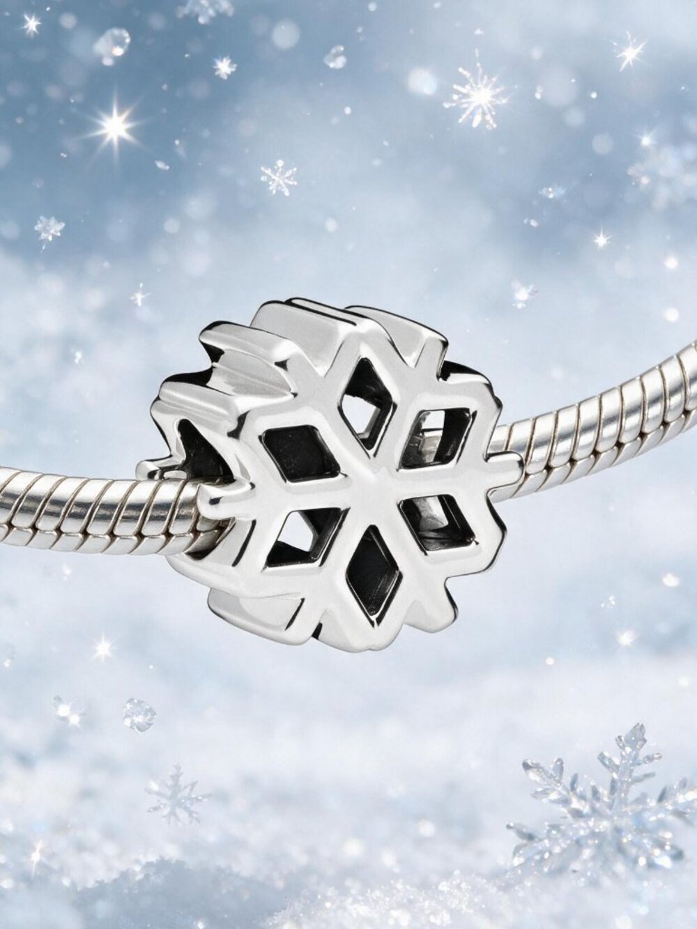Snowflake Charm - Picture 4 of 14